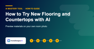 How to Try New Flooring and Countertops with AI